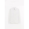 MFPEN WHITE CONNECTION CHECK GENEROUS SHIRT